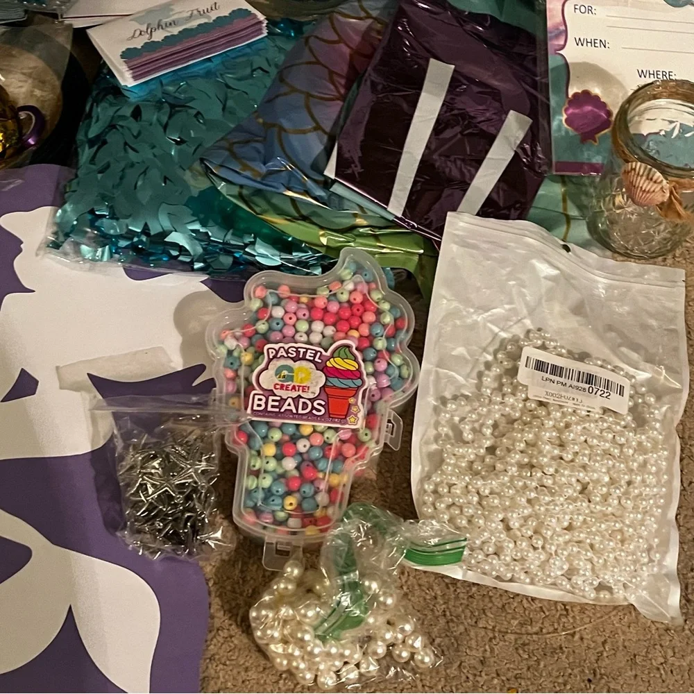 Mermaid birthday party in a box!